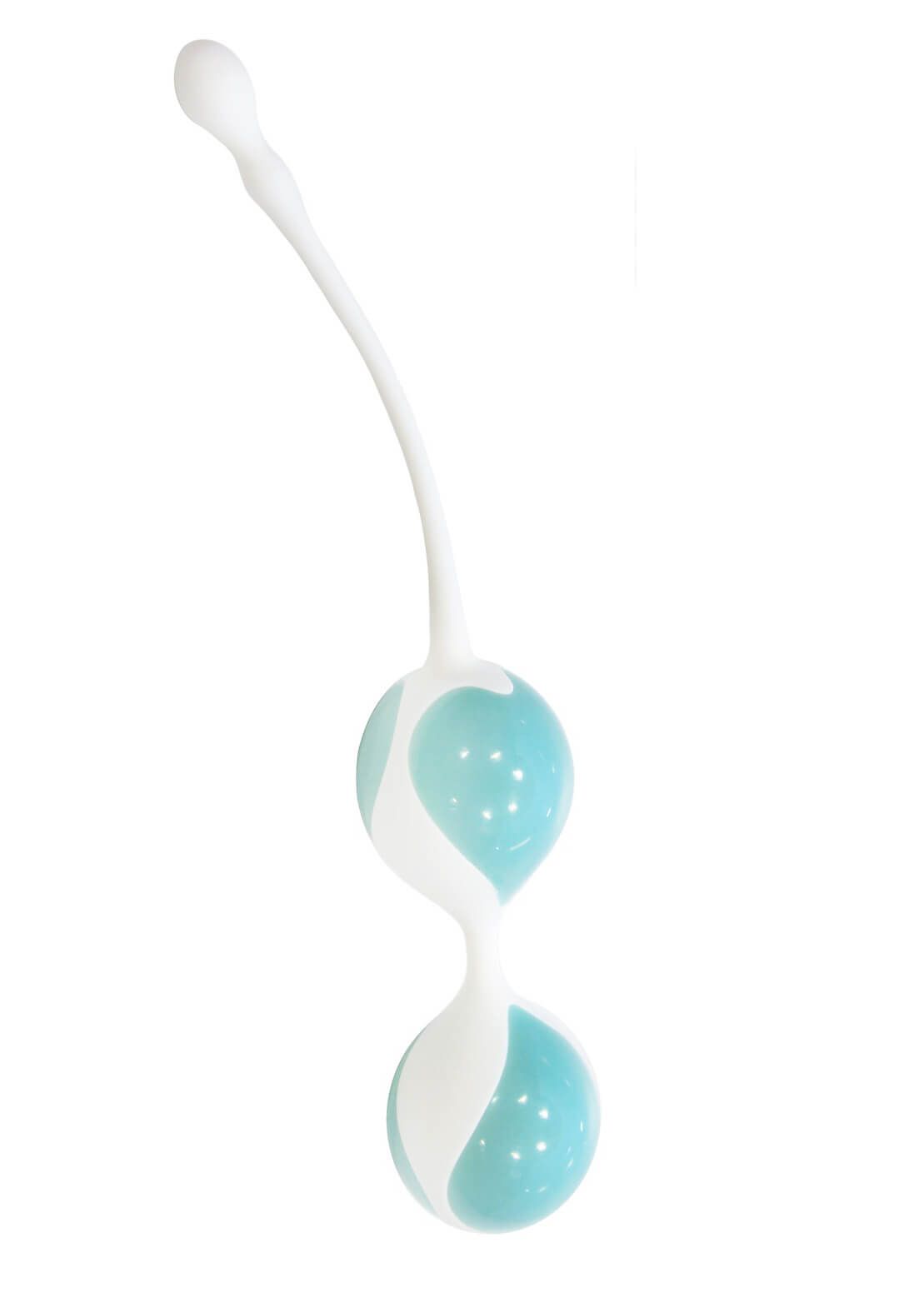 Вагинальные шарики Juicy Toyz 2, бирюзовые