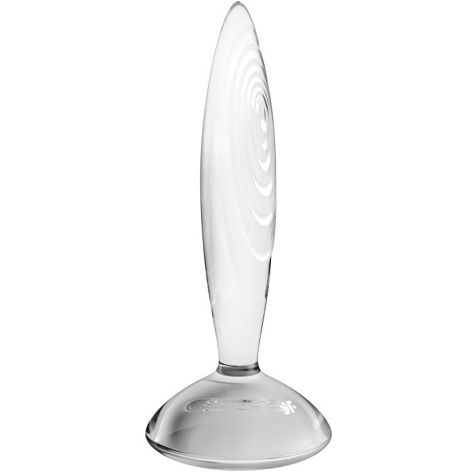 Стеклянный фаллоимитатор Satisfyer Sparkling Crystal, прозрачный