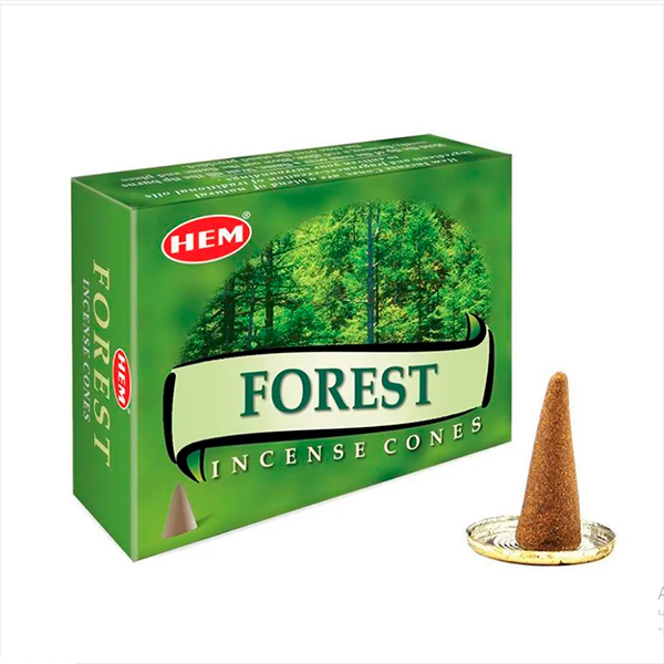 Лес (Forest), благовония HEM, 10 конусов