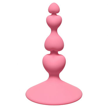 Lola Toys First Time Sweetheart Plug, розовая
