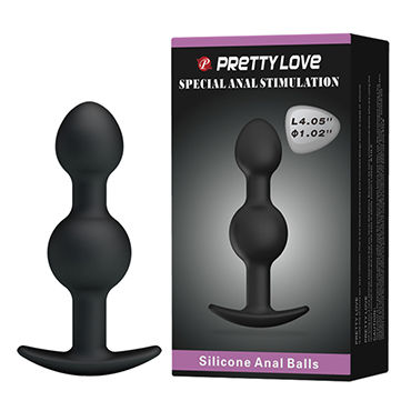 Baile Pretty Love Silicone Anal Balls