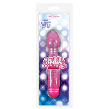 NS Novelties Starlight Gems Minis Lyra, розовый