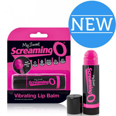 Screaming O Vibrating Lip Balm, розовый