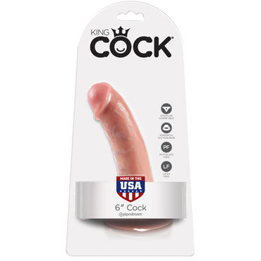 Pipedream King Cock 15 см, телесный