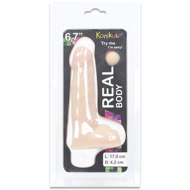 Kanikule Real Body 17см, телесная