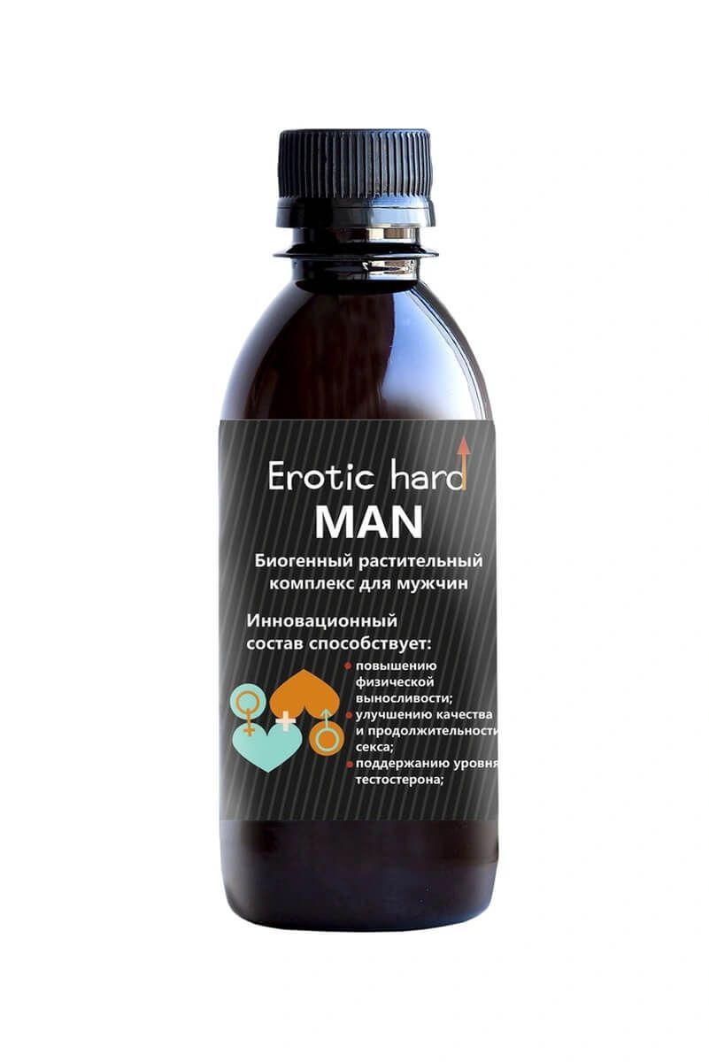 Капли мужские Erotic Hard, 250 мл
