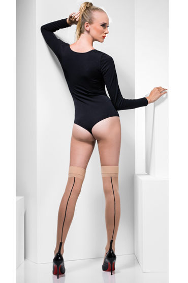 Fever Sheer Seamed Hold-Ups