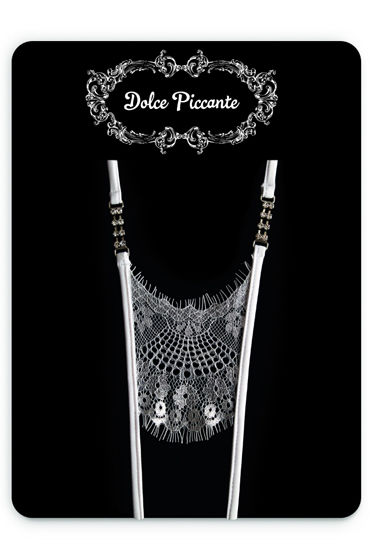 Dolce Piccante Сiglia Открытые трусики, белые