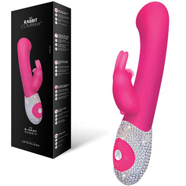 Rabbit Company G-spot Rabbit Crystalized, розовый