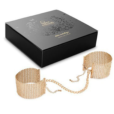 Bijoux Indiscrets Desir Metallique, золотые