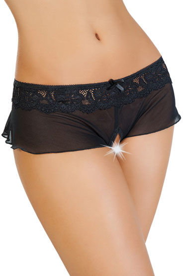 Erolanta Lingerie Трусики-юбочка, черные