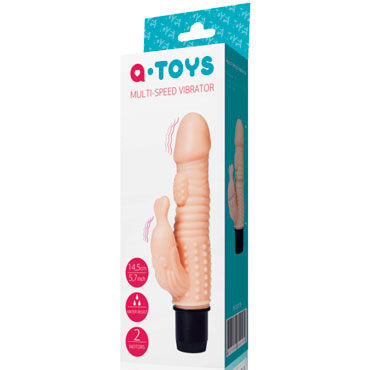 Toyfa A-toys Multi-Speed Vibrator 14,5см, телесный