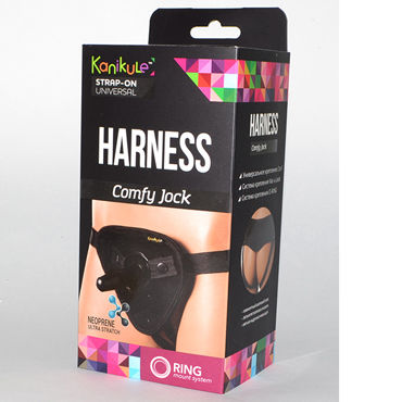 Kanikule Strap-on Harness Comfy Jock, черные