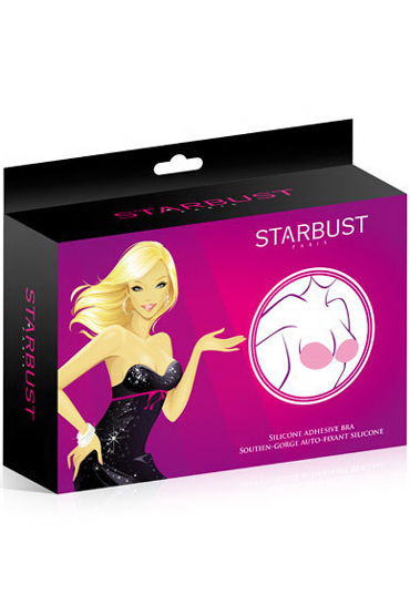 Starbust Invisible Bra Silicone, телесные
