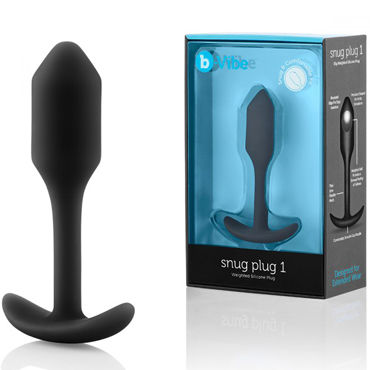 B-Vibe Snug Plug 1, черная