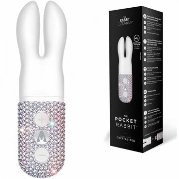Rabbit Company Pocket Rabbit Crystalized, белый