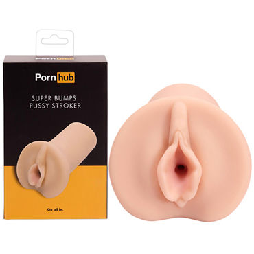 Pornhub Super Bumps Pussy Stroker, телесный