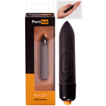 Pornhub Bullet Vibrator, черная