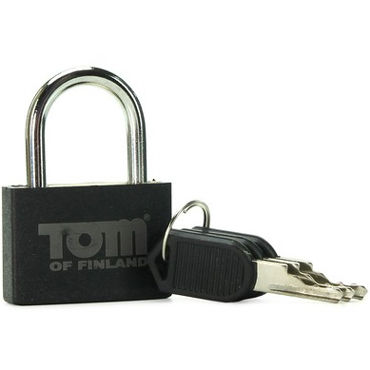 Tom of Finland Metal Lock, черный