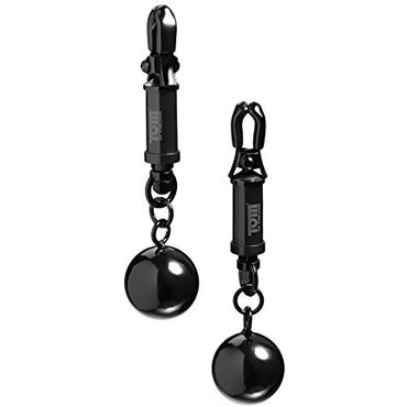 Tom of Finland Barrel Nipple Clamps, черные