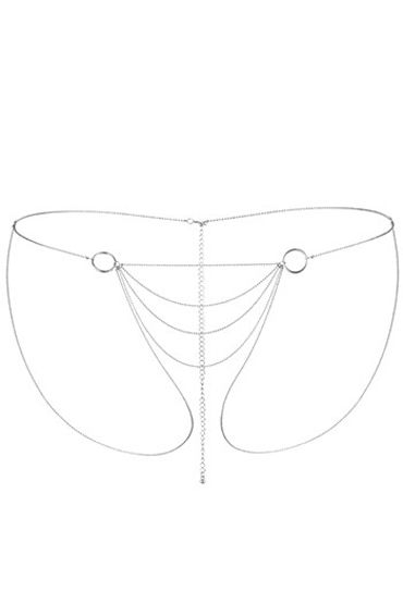 Bijoux Indiscrets Magnifique Bikini Chain, серебристые