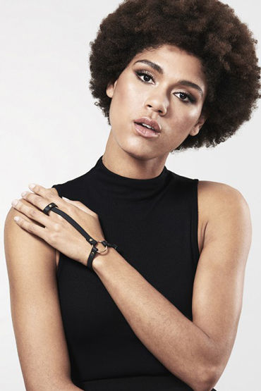 Bijoux Indiscrets MAZE Hand Braslet Harness, черные
