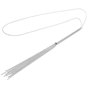 Bijoux Indiscrets Magnifique Metallic chain Whip / Necklace, серебрянное