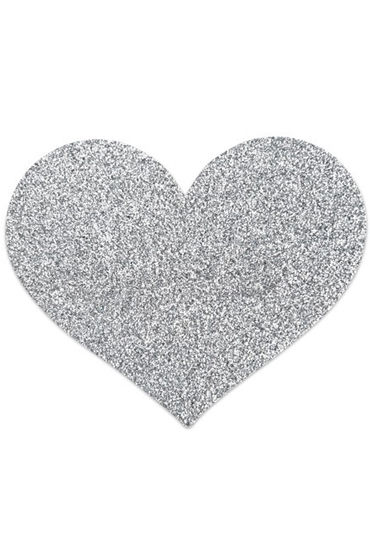 Bijoux Indiscrets Flash Heart, серебряные