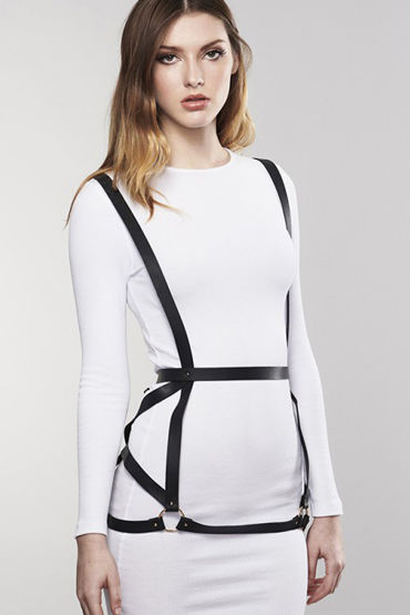 Bijoux Indiscrets MAZE Arrow Dress Harness, черная
