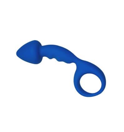 Анальный стимулятор Adrien Lastic Dildo Silic budy Blue, синий