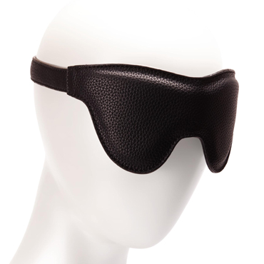 Pornhub Padded Faux Leather Eyemask, черная