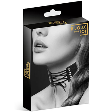 Bijoux Pour Toi Choker Lacet, черный