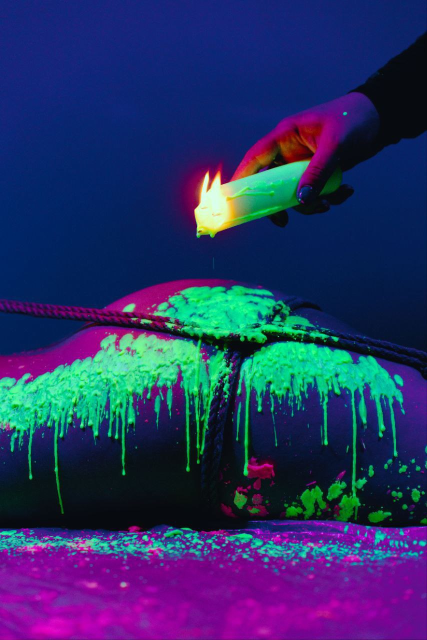 Свечи флуоресцентные "WaxPlay" 40 UV