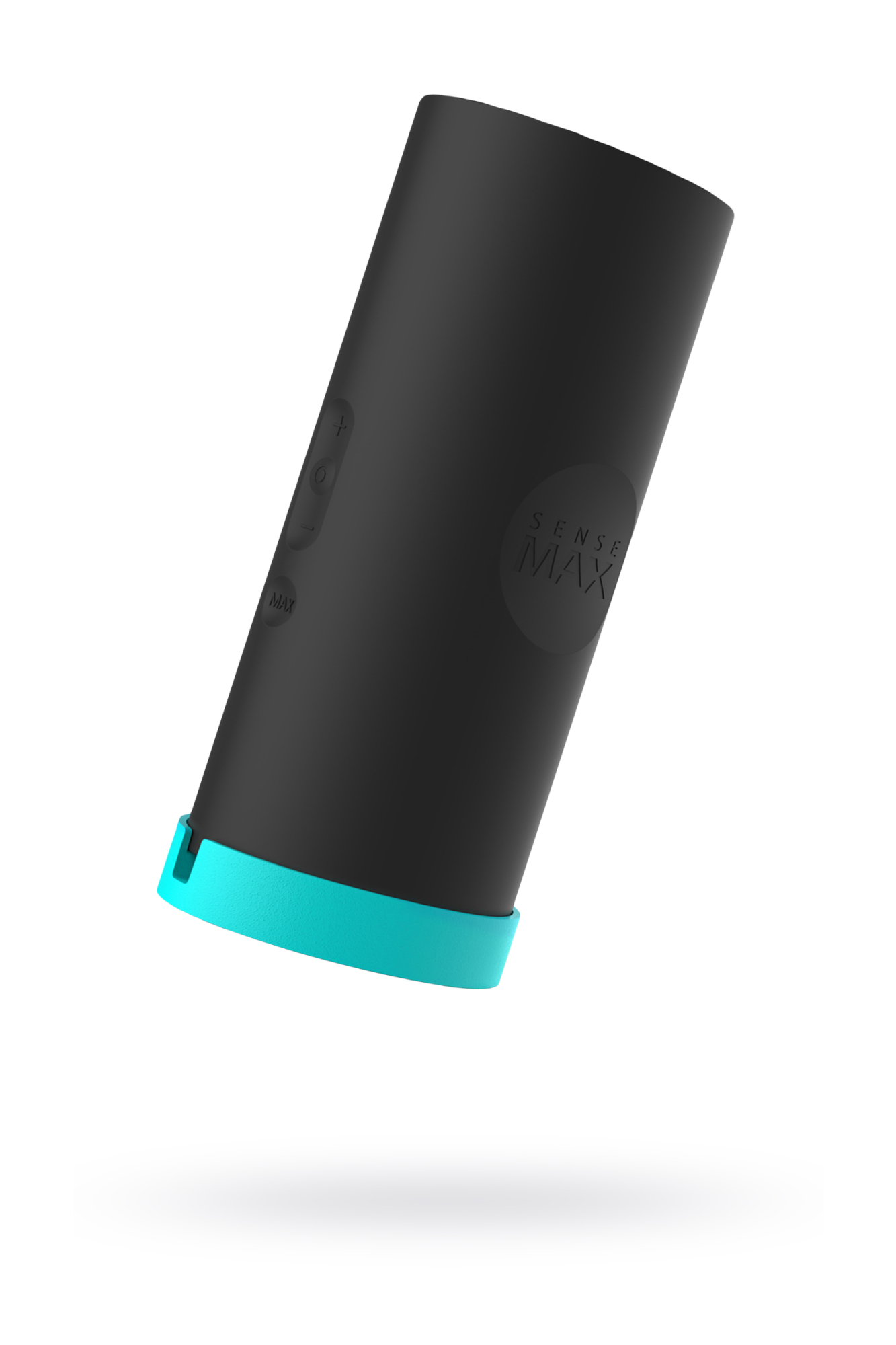 Мастурбатор нереалистичный Sense Max, силикон, черный, 18.5 см