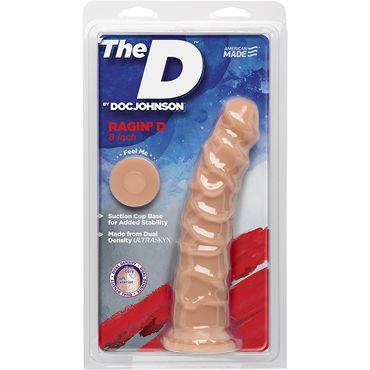 Doc Johnson The D Ragin’ D 8, телесный