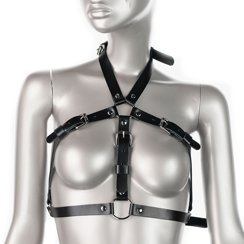 Бондажный комплект Passion Belts Хлоя, черный