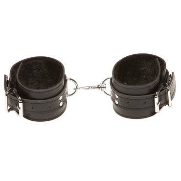 X-play Passion Fur Ancle Cuffs, черные