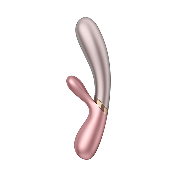 Вибромассажер Satisfyer Hot Lover с нагревом и приложением, розовый