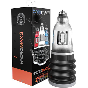 Bathmate Hydromax3, прозрачная