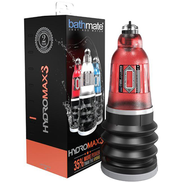 Bathmate Hydromax3, красная
