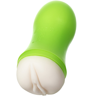 Toyfa A-Toys Masturbator Вагина, зеленый/телесный