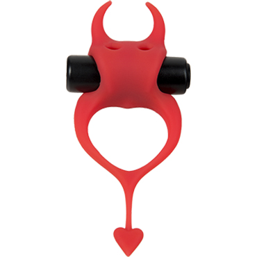 Adrien Lastic Devol Cock Ring, красное