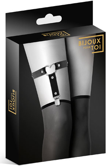 Bijoux Pour Toi Garter With Bow, черная