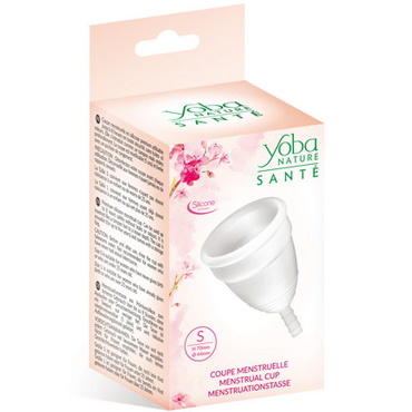 Yoba Menstrual Cup S, белая