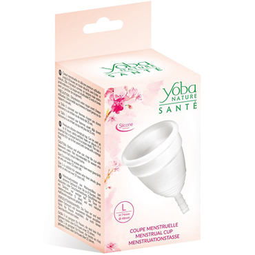 Yoba Menstrual Cup L, белая