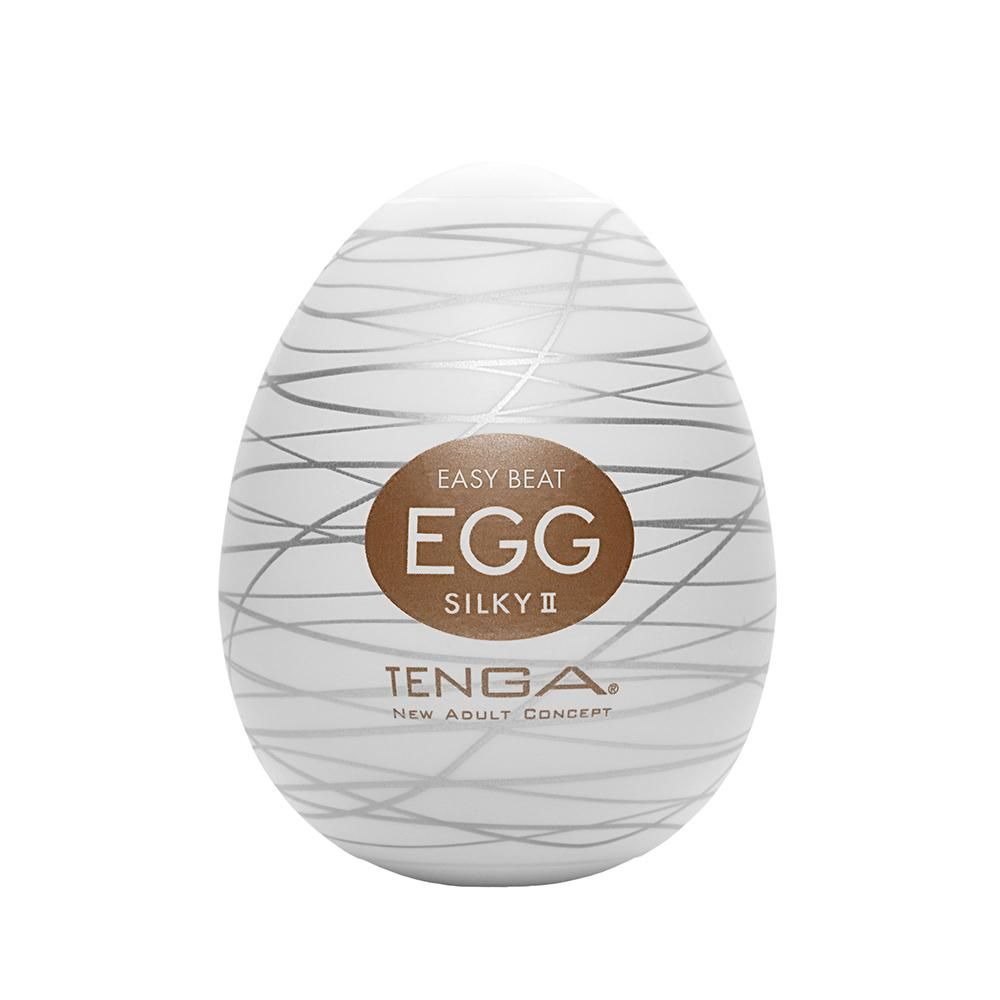 Мастурбатор яйцо Tenga Egg Silky II №18, одноразовый