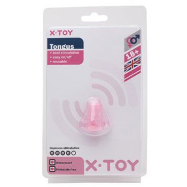 X-Toy Tongus, розовая