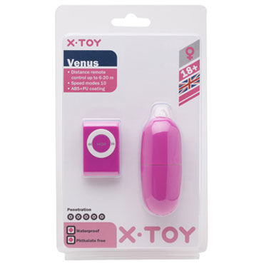 X-Toy Venus II, розовое
