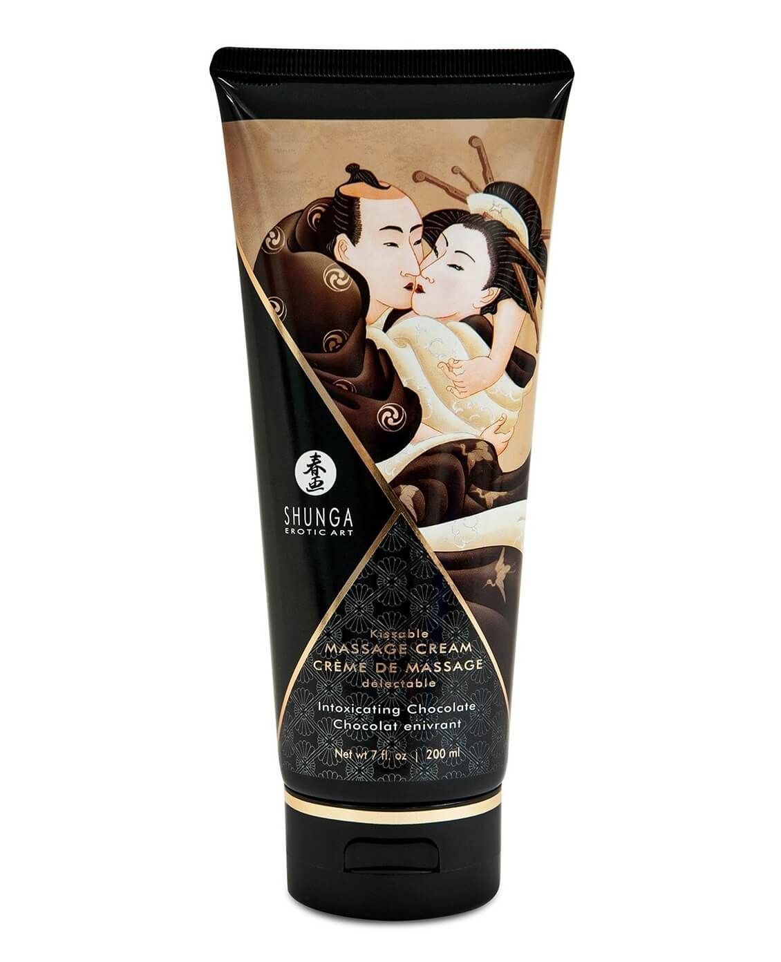 Крем массажный съедобный Shunga Intoxicating Chocolate, 200 мл