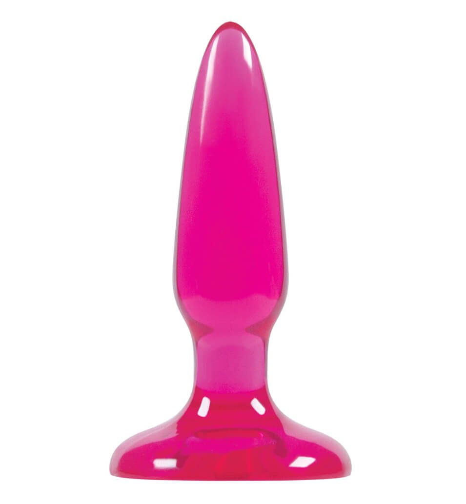 Анальная пробка NS Novelties Jelly Rancher Pleasure Plug Mini, розовая